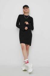 Superdry ruha fekete, mini, testhezálló - fekete L - answear - 16 990 Ft