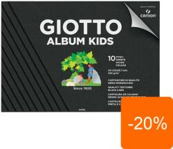 Giotto Bloc Hartie Neagra Album Kids Giotto - 21 x 29.7 cm (580600)