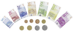 Goki Joc de rol - Bani de jucarie - Bancnote si monede EURO (BBL-GOKI51853)