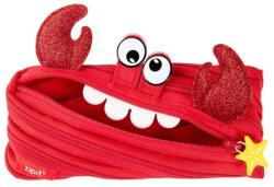 ZIPIT Penar cu fermoar, ZIPIT Creature Monster Clive - crab rosu (ZP-427588) - birotica-asp