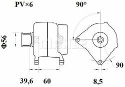 MAHLE Filtru aer MAHLE LX 4492 (LX 4492) - automobilus