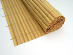  PLASTICANE félovális profilú műanyag nád 1, 5x3m bambusz