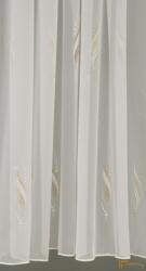  (2 méret 2 szín) Hímzett voila függöny Monza 12 Fehér Barna 290 cm+ózs