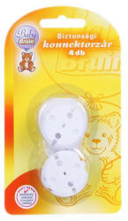  Baby Bruin Biztonsági konnektorvédő, konnektorzár 4 db