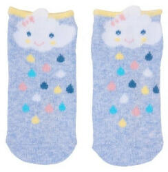  Yo! Baby 3D-s frottír zokni 3-6 hó - felhős