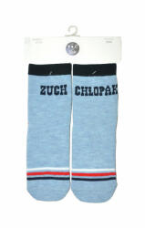  Yo! pamut zokni 1 db 17/19 - kék/csíkos