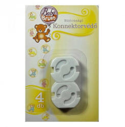  Baby Bruin Biztonsági konnektorvédő 4 db
