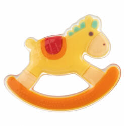  Canpol szilikon rágóka - sárga hintaló