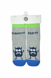  Yo! pamut zokni 1 db 17/19 - szőrnyecskés