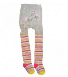  Yo! Baby pamut harisnyanadrág (80-86) - szürke unikornis