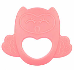  Canpol szilikon rágóka - rózsaszín bagoly