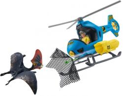 Schleich Set figurine Schleich Dinosaurs - Elicopter la vanatoare de dinozauri (41468-37576)