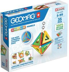 Geomag Geomag Supercolor: Recycled - set cu 35 de piese (20GMG00377) Jucarii de constructii magnetice