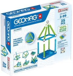 Geomag Geomag: Green Line Panels - 25 piese (45986) Jucarii de constructii magnetice