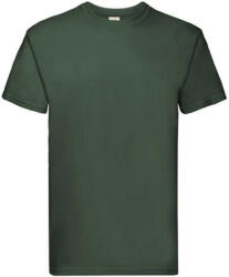 Fruit of the Loom Csomag akciós póló (minimum 5 db) Uniszex póló Rövid ujjú Fruit of the Loom Super Premium Tee - M, Sötétzöld