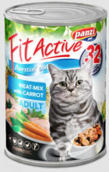 Panzi FitActive Adult Meat Mix with Carrot konzerv 415g