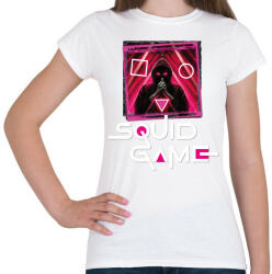 printfashion Squid game art - nyerd meg az életed 01 - Női póló - Fehér (5514261)