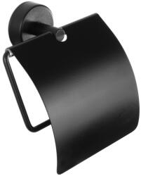 Roltechnik Uno fedeles wc papír tartó, matt fekete 140355 (140355)
