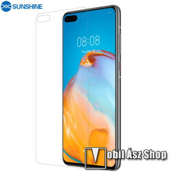 SUNSHINE Hydrogel TPU képernyővédő fólia - Ultra Clear, ÖNREGENERÁLÓ! - 1db, TOKBARÁT - HUAWEI P40