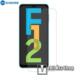SUNSHINE Hydrogel TPU képernyővédő fólia - Ultra Clear, ÖNREGENERÁLÓ! - 1db, a teljes képernyőt védi - SAMSUNG Galaxy F12 (SM-F127) / Galaxy F02s (SM-E025F)