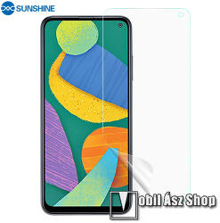 SUNSHINE Hydrogel TPU képernyővédő fólia - Ultra Clear, ÖNREGENERÁLÓ! - 1db, a teljes képernyőt védi - SAMSUNG Galaxy F52 (SM-E5260)