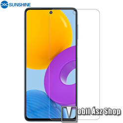 SUNSHINE Hydrogel TPU képernyővédő fólia - Ultra Clear, ÖNREGENERÁLÓ! - 1db, TOKBARÁT - SAMSUNG Galaxy M52 5G (SM-M526BR/DS)