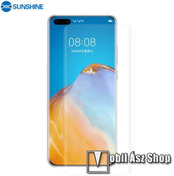 SUNSHINE Hydrogel TPU képernyővédő fólia - Ultra Clear, ÖNREGENERÁLÓ! - 1db, a teljes képernyőt védi - HUAWEI P40 Pro / Huawei P40 Pro Plus 5G