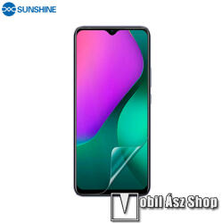SUNSHINE Hydrogel TPU képernyővédő fólia - Ultra Clear, ÖNREGENERÁLÓ! - 1db, a teljes képernyőt védi - Infinix Hot 10 Play