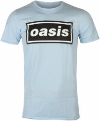 NNM Tricou pentru bărbați Oasis - Decca Logo Sky Blue - RTOASTSSBDEC