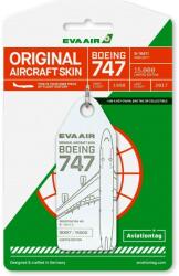 Aviationtag EVA Air - Boeing 747 - B-16411 White