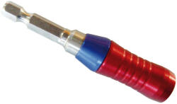Z-TOOLS mágneses bitbefogó 1/4"x75mm csúszóhüvelyes mágnesgyűrűvel (040303-0332) - szerszamplusz