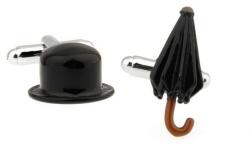  Mandzsetta gomb elegáns esernyő kalap (CSS473)