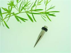  Fülcimpa piercing orvosi acélból és gumiból (PESS015)