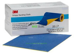 3M Grippy Csiszolókendőtekercs, 35109, 139 mm x 114 mm, P400 (20db/doboz)