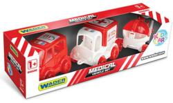 Wader Kid Cars Mentős járművek 3db (60025)