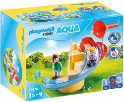 Playmobil 1.2.3 Tobogan de apa (70270)