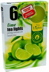 Tea lights Illatos teamécses zöldcitrom 6 db