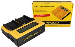 PATONA CG-940 DUAL LCD akkumulátor töltő (7510) (7510)