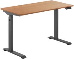 Fromm & Starck Állítható magasságú íróasztal - 90 W - 730-1233 mm - barna/szürke (STAR_ATFE_20)