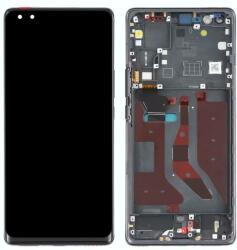 NBA001LCD1010913 Huawei Nova 8 Pro 5G fekete LCD kijelző érintővel kerettel előlap (NBA001LCD1010913)