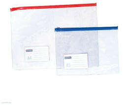 Office Art irattasak A/5 zipzáras áttetsző Testű 4db/csomag