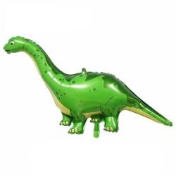 Fólia lufi - Zöld dinoszaurusz