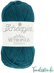 Scheepjes Metropolis 010 Ankara - kék gyapjú fonal