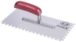 OLEJNIK glettelő fogazott INOX E6 130x280mm Profi (042101-0067) - szerszamplusz