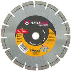 Toroflex TOP TEN gyémánttárcsa 115x22, 2/SH10 (010301-0039)