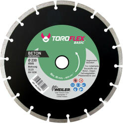 Toroflex BASIC beton gyémánttárcsa 125x22, 2/SH8 (010301-0192) - szerszamplusz
