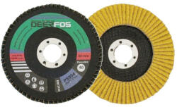 DEERFOS Ceramic lamellás csiszolótányér F29 kúpos PS994 125x22, 2 P80CER CoolCut (010601-0088) - szerszamplusz