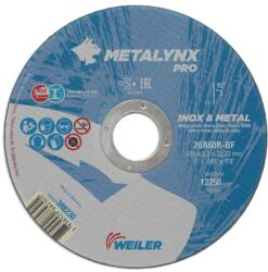 Metalynx PRO INOX vágókorong 115x1, 0x22, 2 20A60R-BF (010103-0026) - szerszamplusz