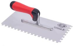 OLEJNIK glettelő fogazott INOX E10 130x280mm ERGO Profi (042101-0072) - szerszamplusz