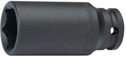 Hans Tools 1/2" gépi hosszú dugókulcsfej 21x80mm CrMo 84300M21 (060103-0024) - szerszamplusz